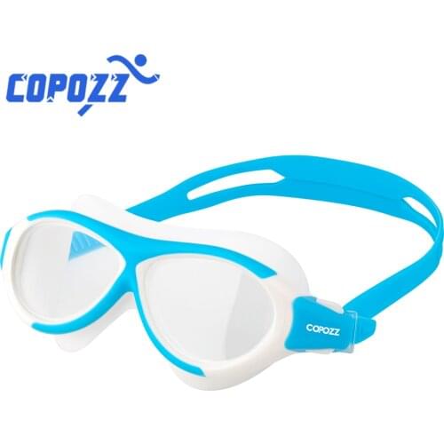 COPOZZ Professional Swimming Goggles for Children Kids Adjustable UV Waterproof Swim glasses Anti fog Swimwear Sports Eyewear