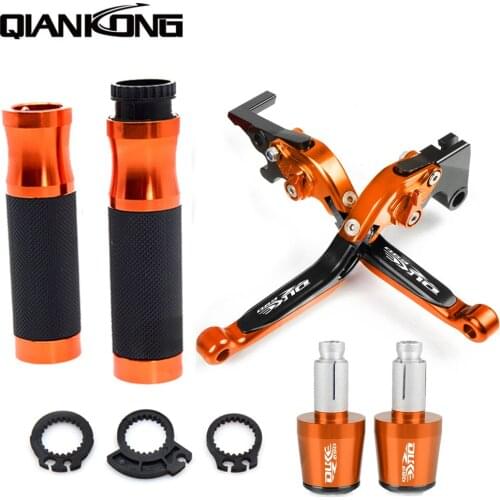 Motorcycle Brake Handle Clutch CNC Aliuminum Adjustable Brake Lever Handle Grips For 690 R 2014 2015 2016 690 R