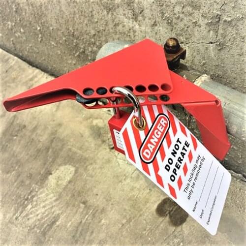 Ball valve DN8 to DN50 ball valve lockout