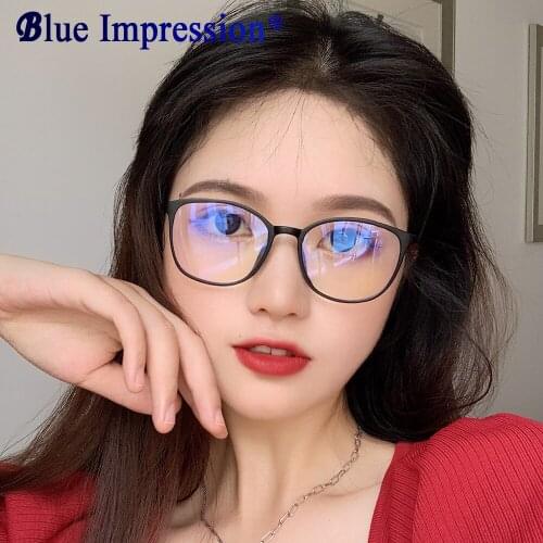 Blue Light Blocking Glasses Titanium TR90 Frame flat lens computer goggles Men Women can be matched with Myopia Lens BL622872
