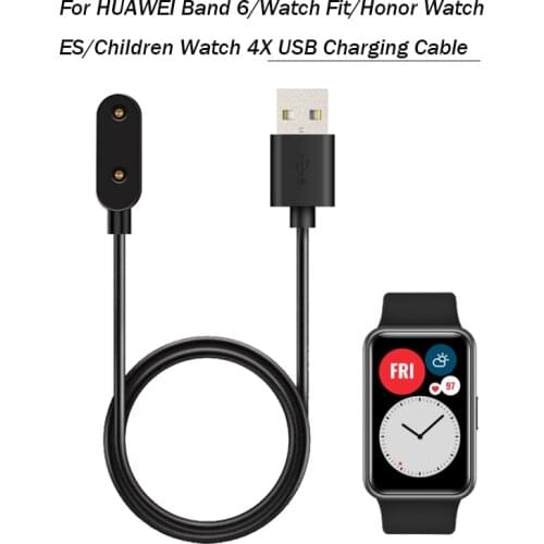 For HUAWEI Band 6/Honor Watch ES Charging Cable Dock Magnetic Charger For HUAWEI Watch Fit/Children Watch 4X USB Charging Cable