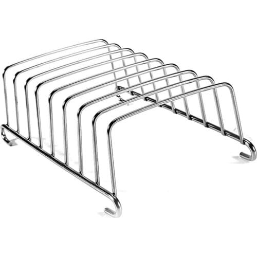 1pc Stainless Steel Toast Rack Nonstick 8-Slice Toast Holder Rack Bread Slice Holder DIY Baking Tools Accessories