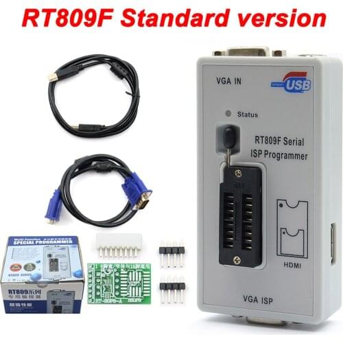 100% Original RT809F ISP Programmer with VAG cable Universal Programmer Free Shipping