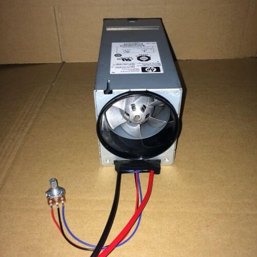 12V 16.5A inner rotor brushless motor drive turbofan server fans built a metal box DIY vacuum cleaner motor accessories