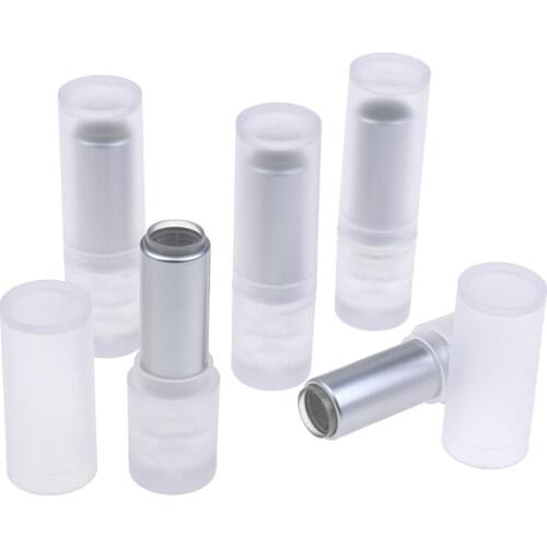 5 Pcs Empty Lipstick Frosted Tubes Container Clear Lip Balm Tubes Containers Lip Gloss Containers Lip Gloss Tubes Wholesale