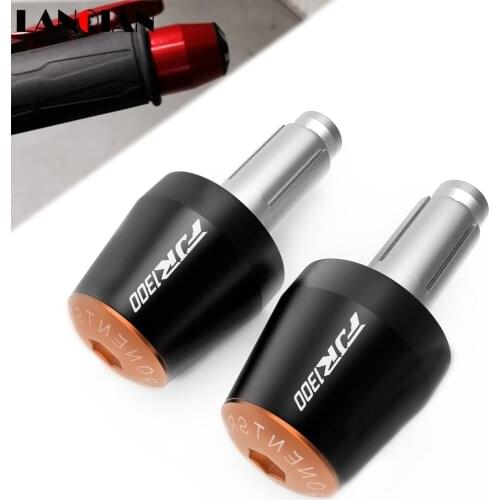 CNC Billet Aluminum Motorbike HBAR END CAP Handle Bar Cap End Plugs For YAMAHA FJR1300 2003 2004 2005 2006 2007 2008 2009-2016