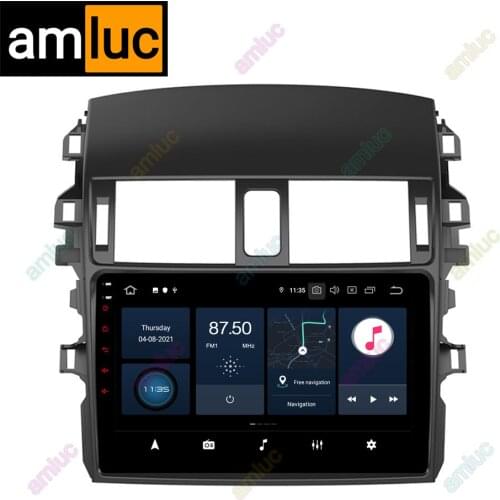 Android 10.0 2G+32G 4G+64G DSP Car Radio Multimedia Player GPS Navigation For Toyota Corolla E140 E150 2006 - 2013 Vehicle 2 din
