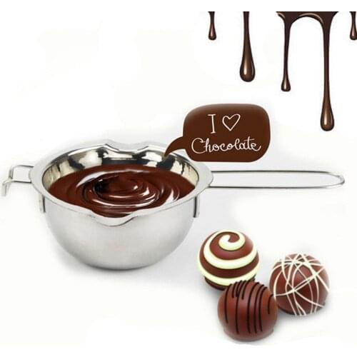 Home Kitchen Chocolate melt pot Stainless Chocolate Butter Melting Pot Pan Home Kitchen Milk Bowl Double Boiler Food Tools