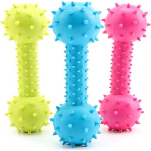 1Pcs Puppy Pet Toys for Small Dogs Rubber Resistance To Bite Dog Toy Teeth Cleaning Chew Training Toys Pet Supplies Puppy Dogs