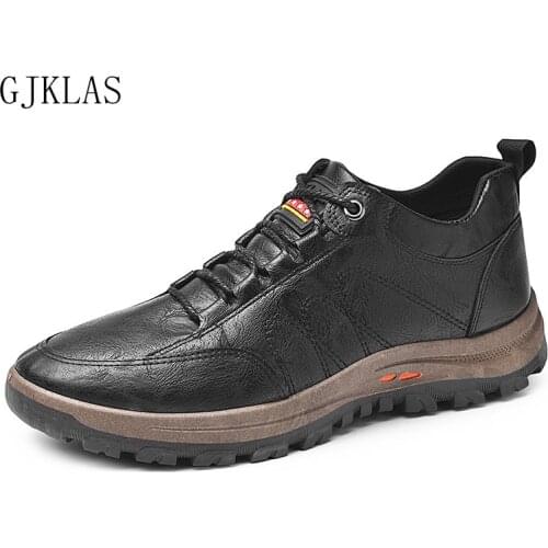 Italian Style Man Leather Shoe Brown Black Formal Shoes for Men Dressing Shoes Casual Lace Up Cheap Mens Oxford Leather Shoes