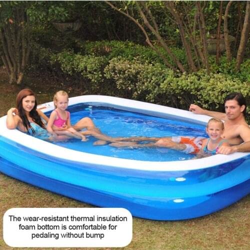 Summer Thickened Inflatable Swimming Pool Family Kids Children Adult Water Floating Swimming Pool