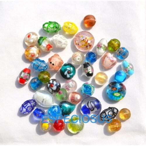 5pcs DIY Fashion Jewelry Accessory Glass Stone Inlaid Flower Round Shape Crystal Mix Design Coloured Glaze Bracelet Department