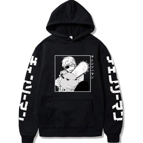 Chainsaw Man Hoodie Pullover Denji Hoodie Loose and Casual Unisex Hoodies Men