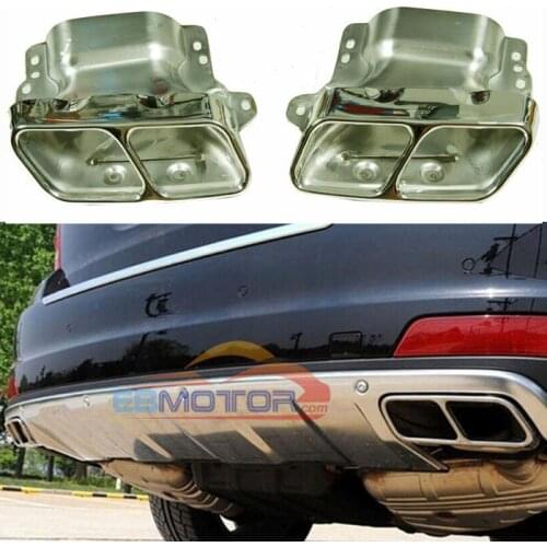 Exhaust muffler Tip Pipes 1pair for Mercedes Benz S-CLASS W221 S-class 2006-2012 M112W