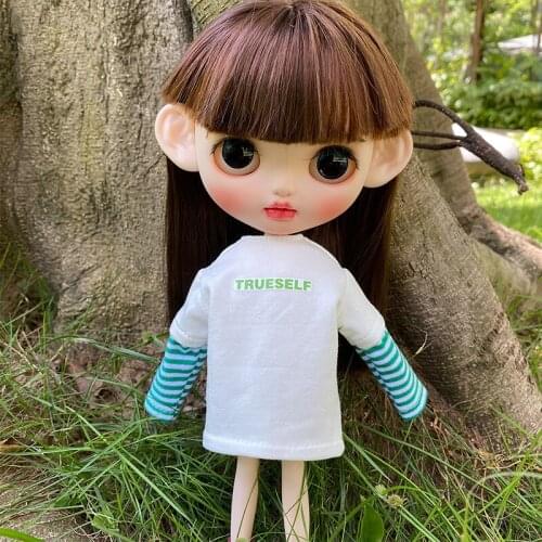 Blyth doll Clothes DS Set Skirt with T-Shirt for the body cool dressing NEO Doll BJD
