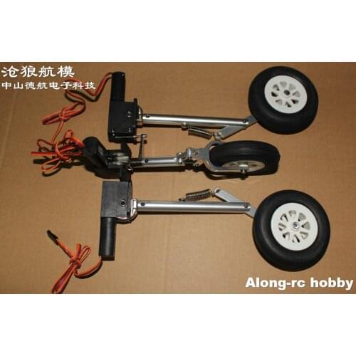 Main Nose or Back Retractable Landing Gear for Flightline OV-10A Bronco RC Airplane Spare Part or DIY 3-4Kg Aircraft Plane