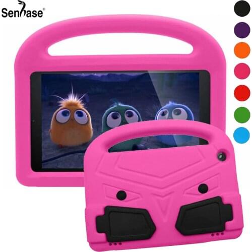 EVA Portable Stand Kids Safe Foam Shockproof Tablet Cover For Amazon Kindle Fire HD8 HD 8 inch 2015 2016 2017 Case