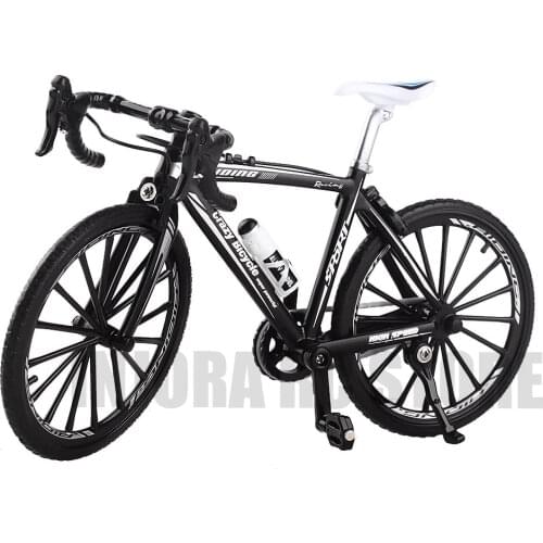 Mini Foldable Bike Mountain Bicycle Toys 1/10 RC Rock Crawler for Traxxas TRX4 Axial SCX10 90046 D90 RC Parts