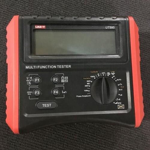 UT595 Multifunction Earth Ground Line Loop lmpedance Tester UT595 Multifunction Installation Tester