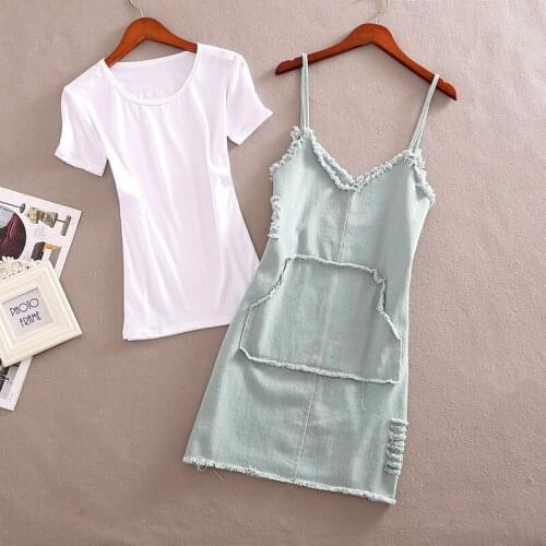 YI SI FU Solid Summer Dresses