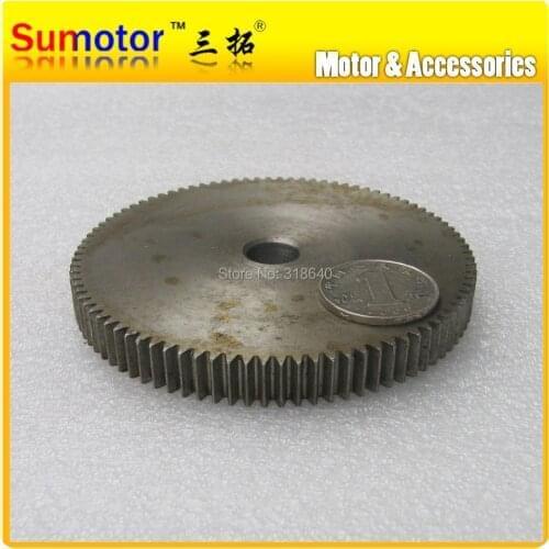 Spur Gear 1M 95T 95 Teeth Mod 1 Width 10mm Bore not large than 12.3mm Right teeth 45# steel CNC robot gear rack transmission