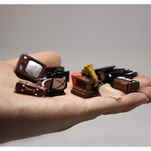 10 pcs household electrical appliances/fairy garden gnome/terrarium home desktop decor/crafts/doll house/miniatures/DIY supplies