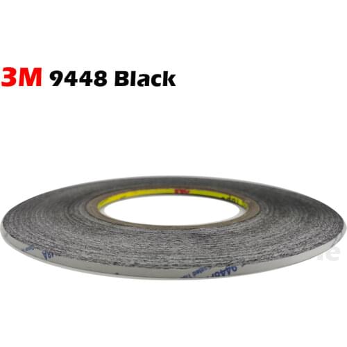 3mm*50M*0.15mm) Scotch Double Sided Adhesive Tape Sticker for HTC Samsung iphone Huawei Touch Screen Glass Original 3M 9448AB