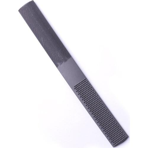 4 in 1 8'' Carbon Steel Carpentry Woodworking Wood Rasp File Mill Tool 200mm