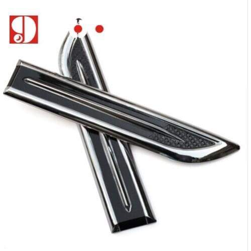 ABS Chrome Car side Modified Car Stickers For Nissan Versa Sunny Sylphy Livina Qashqai Teana March Tiida X-trail Murano