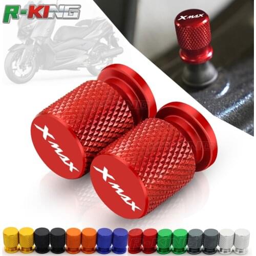 For Yamaha XMAX 125 250 300 400 XMAX300 all year Motorcycle accessories Wheel Tire Valve caps CNC Aluminum Airtight Covers