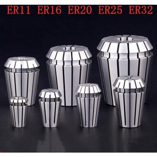 ER11 ER16 ER20 ER25 ER32 Bits Holder Spring Collet for CNC Engraving Machine Milling Lathe Tool high-precision clamp