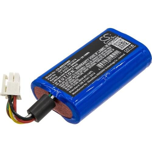 CS 3400mAh/25.16Wh battery for Welch-Allyn Connex Spot, Protocol 901000, BATT22, OM11878, TM78370