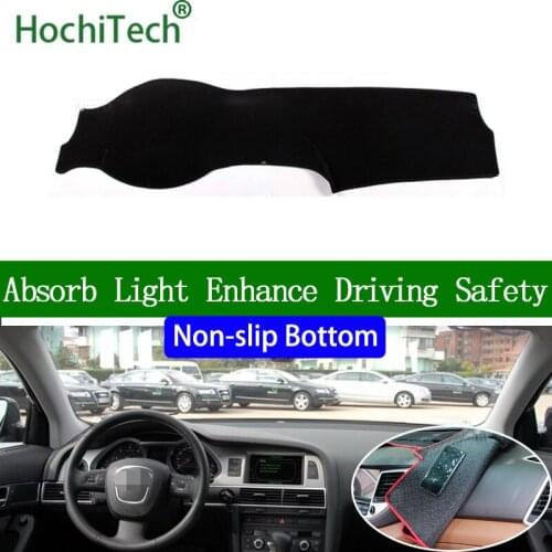 For AUDI A6 A6L 2005-2011 Left Rudder interior Accessories Car Dashboard Cover Dash Mat Anti-slip Anti-Dirty Dashmat Pad