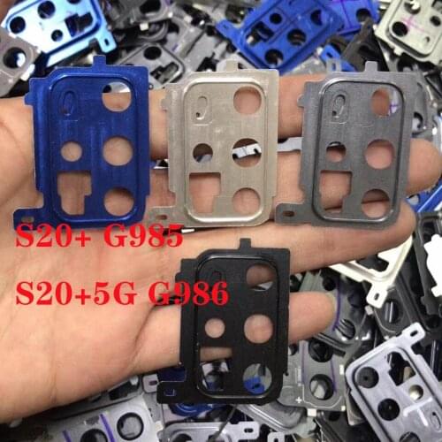 For Samsung Galaxy S20 S20 5G S20+ S20+ 5G G980 G981 G985 G986 Back Rear Camera Lens Glass Cover Ring with Adhesive Glue