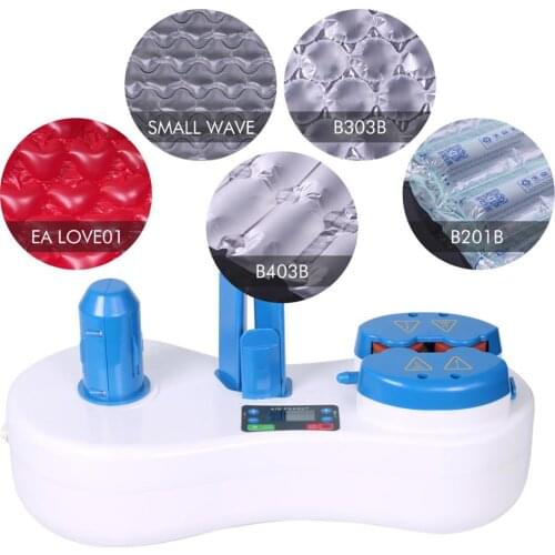 EA150B Air Inflatable Packaging Machine Air Bubble Cushion Machine Air Filling Machine For Pillow Bag Air Cushion Machine