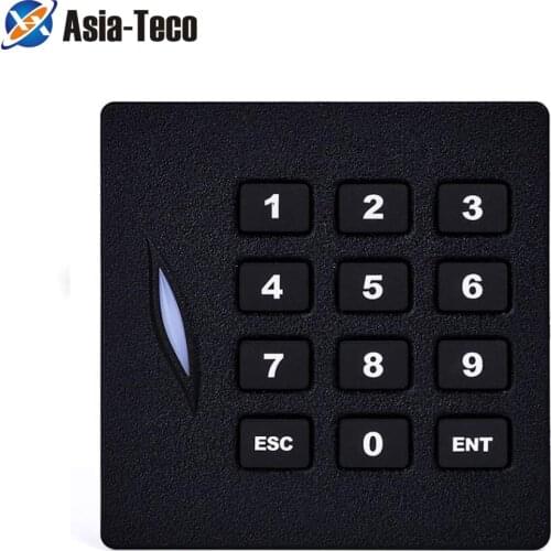 KR102E Rfid Keypad Card Reader Access Control Card Reader Waterproof 125Khz 13.56Mhz reader wiegand 26/34