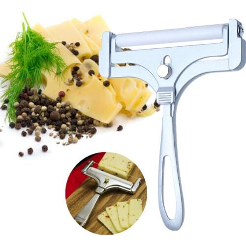 Kitchen Alloy Adjustable Cheese Slicer Cutter Cheese Slicers Knife Butter Grater Wire Home Baking Cooking Tools Gadgets