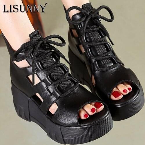 LISUNNY Womens High-heeled Shoes