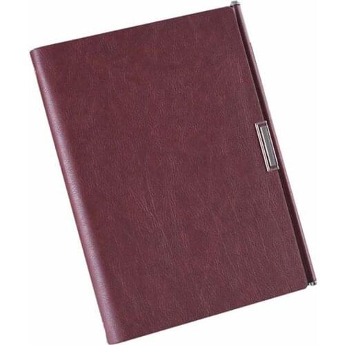 A5 Ring Binder Refillable Planner Notebook Diary Journal with Card Pen Holder