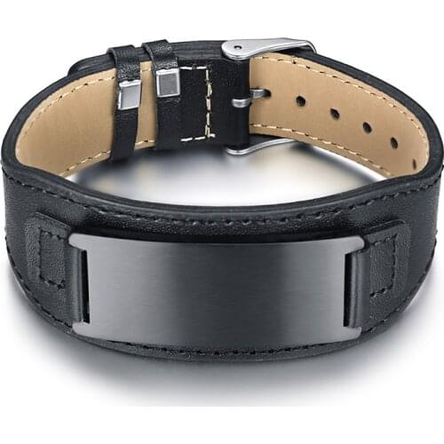 Mens Stylish Viking Leather Wrap Bracelets Rock Punk Compass Charm Male Wrist Jewelry Length Adjustable B00229