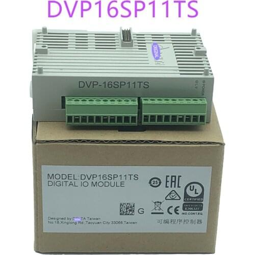 New Original Programmable Controller Module DVP16SP11TS PLC Digital Module DI 8 DO 8 Transistor PNP