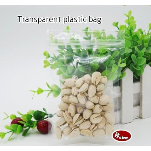 Transparent plastic bag/ Waterproof and dust proof, Mobile phone shell packaging, Food bags. Spot 100/ package