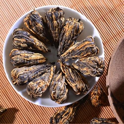 Top Quality Yunnan Black Chinese Tea 2021 China Ancient Trees Dian Hong Pagoda Dianhong Black Tea Red Tea Health Protection