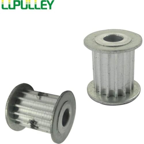 LUPULLEY HTD3M Timing Pulley 18T Bore 4/5/6/6.35/8mm Belt Width 16mm Synchronous Belt Pulley For 3D Printer 2PCS