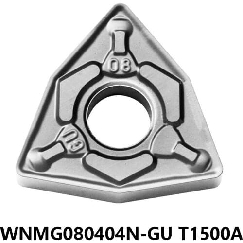 100% Original WNMG WNMG080404N-GU WNMG080408N-GU T1500A Lathe Cutter Turning Tools WNMG080404 WNMG080408 N-GU CNC Carbide Insert