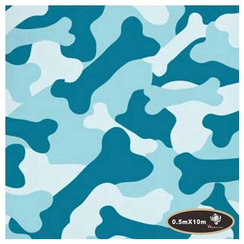Free shipping!Bone shape camouflage hydrographic film water transfer printing film 0.5M*10M aqva print HFC007