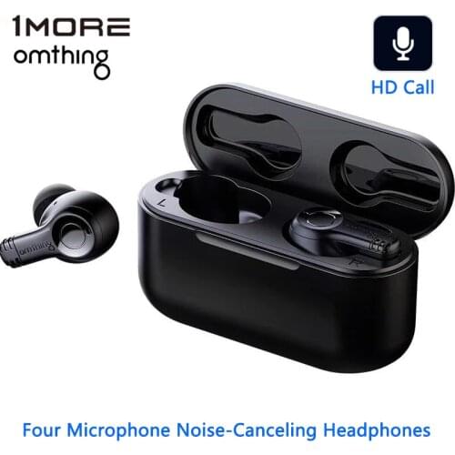 1MORE Omthing EO002BT Wireless Bluetooth5.0 Headset 40mAh IPX5 Waterproof In-Ear Earbuds Touch Control Noise Cancelling Earphone