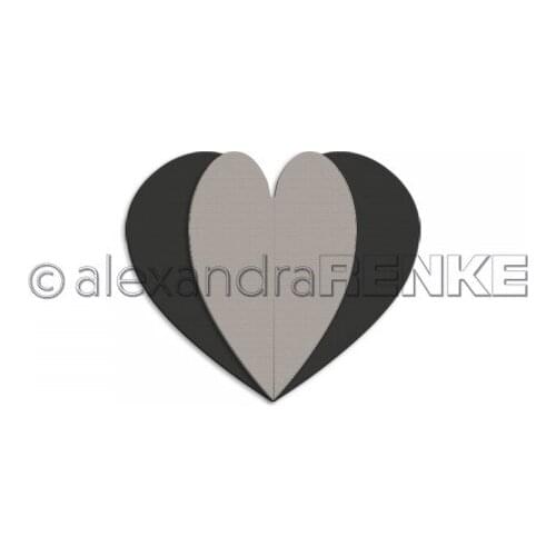 CH 2020 New Arrival Heart Metal cutting dies stencil Greeting Card Decoration DIY Scrapbooking Scrapbook Paper Photo Album