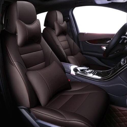 Genuine Leather Car seat covers For honda civic 2006 2011 fit accord 7 crv 2008 crz city 2003 2018 pilot 2009 jazz accessories