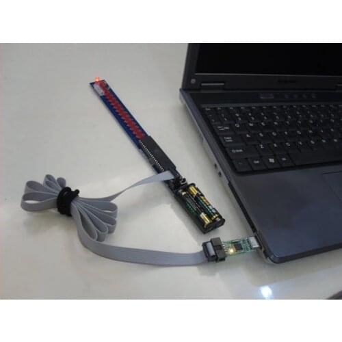 DIY LED kit 16 LED Shake Rod kit AT89S52 51 Microcontroller Electronic led kit ( not assembly )